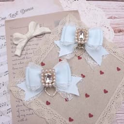 【1pair】Japanese style JK hair bow hairpin Woman accessories hair clips trendy Mini hairpin y2k accessories Lolita heart