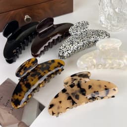 Minimalist Commuter Hair Clip - Versatile Acetate Shark Clip for Women Elegant 2026 New Style Back-of-Head Hair Clip