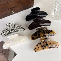 Minimalist Commuter Hair Clip - Versatile Acetate Shark Clip for Women Elegant 2026 New Style Back-of-Head Hair Clip