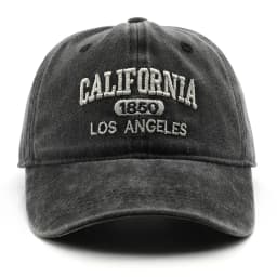 Fashion Casual Baseball Cap for Women Men Cotton Soft Top Hats Unisex Los Angeles Embroidery Snapback Hat Hiking Sunscreen Caps