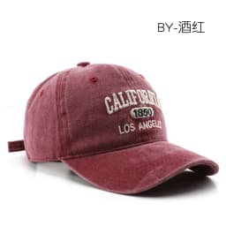 Fashion Casual Baseball Cap for Women Men Cotton Soft Top Hats Unisex Los Angeles Embroidery Snapback Hat Hiking Sunscreen Caps