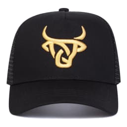 Unisex Ox Head Embroidery Baseball Net Caps Adjustable Casual Hats Spring and Summer Outdoor Sunscreen Hats