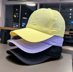 Quick Dry Breathable Baseball Cap Women's Style Summer Drawstring Letter Embroidery Sunshade Hat UV Protection Duckbill Cap
