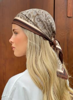 Luxury Spring Silk Scarf Women Brand Square Satin Bandana Paisley Neckerchief Wrap Soft Shawl Hijab Foulard Headband 2026