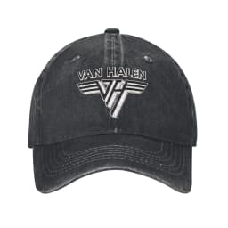 Van Halen 5150 Logo Denim Fabric Cap Casual Baseball Caps Adjustable Hat Summer Unisex Baseball Hats