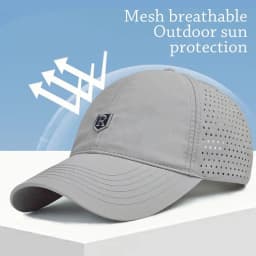 Outdoor Quick Dry Summer Baseball Cap UV Protection Breathable Sun Hats Big Head Large Size Sports Cap Men Women