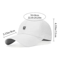 Outdoor Quick Dry Summer Baseball Cap UV Protection Breathable Sun Hats Big Head Large Size Sports Cap Men Women