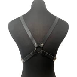 Women PU Leather Body Fashion Chest Harness Gothic Harness for Women Punk Harness Waist Belt Rave Outfit Belt