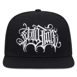 2026 New Fashionable Creative Flat Edge Hat Gothic Double Swallow Embroidered HipHop Hat Outdoor Daily Sunshade Hat Baseball Hat