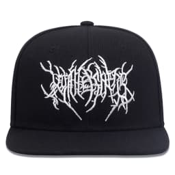 2026 New Fashionable Creative Flat Edge Hat Gothic Double Swallow Embroidered HipHop Hat Outdoor Daily Sunshade Hat Baseball Hat
