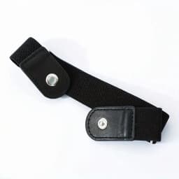 2pcs/set No Buckle Elastic Belt For Stretch Belt For Pants Jeans Casual Buckle Free Adjustable Invisible Belt