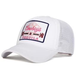 Unisex TEQUILA Letter Embroidery Baseball Net Caps Spring Summer Outdoor Adjustable Casual Hats Dad Hat Sunscreen Hats