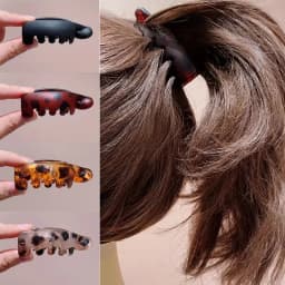 Women’s Slip-Resistant Banana Hair Clips (4 Pieces), Won’t Damage Hair. Stylish Hair Clips, Perfect for Everyday Cute Hairstyles