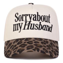 Unisex SORRY ABOUT MY HUSBAND Embroidery Baseball Caps Spring Autumn Outdoor Adjustable Casual Hats Sunscreen Hat Sports Cap