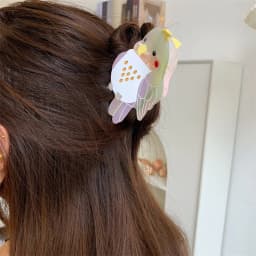 1Pcs Large Cartoon Cute Birds Acetate Hair Claw 11cm Parrot Series Claw Clips Trendy Hair Clips Hair Accessories for Women Girl