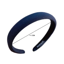 Colorful Spong Linen Headdress Simple Basic Face-Washing Headband Temperament Hoop Wide Hairband Hair Bundle Hair Accessories