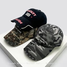 Retro Camouflage Embroidered Letters Baseball Hats Sunshade Street Versatile New Men Women American Peaked Caps Hip-hop Fashion