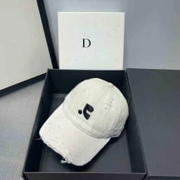 Korean Vintage Washed Distressed Baseball Cap, Unisex Embroidered UPF 50+ Sun Protection Design, For Summer Outdoor Daily Casual