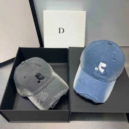 Korean Vintage Washed Distressed Baseball Cap, Unisex Embroidered UPF 50+ Sun Protection Design, For Summer Outdoor Daily Casual