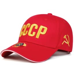 Unisex CCCP Letter Embroidery Baseball Caps Spring and Autumn Outdoor Adjustable Casual Hats Sunscreen Hat