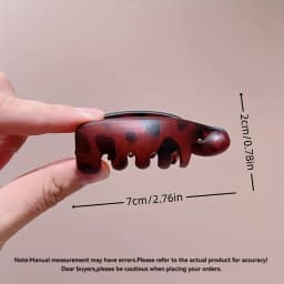 1pcs Women'S Non-Slip Banana Hair Clips,High Ponytail Fixing Tool,For Ponytails, Buns,Curly Hair Clips For Everyday Occasions