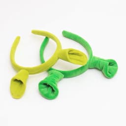 Cartoon Shrek Hair Hoop, Soft Plush Ogre Ears, Cute Headwear for Daily Matching, Gathering, Selfie, Bedroom and Party Decoration
