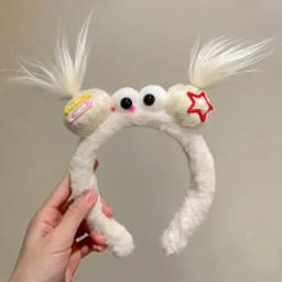 Creative and Quirky Twist Stick Headband Party Cartoon Cute Colorful Headband for Girls To Wash Their Face and Hair Fun