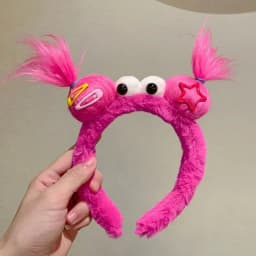 Creative and Quirky Twist Stick Headband Party Cartoon Cute Colorful Headband for Girls To Wash Their Face and Hair Fun