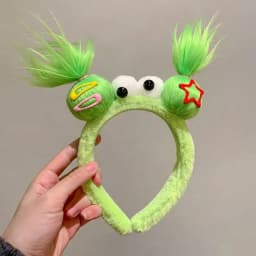Creative and Quirky Twist Stick Headband Party Cartoon Cute Colorful Headband for Girls To Wash Their Face and Hair Fun