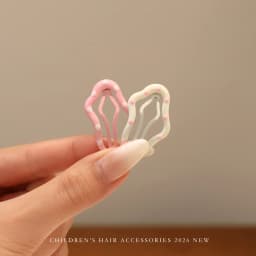 10Pcs/Set White Pink Star Flower Hair Clips For Girls Cute Sweet Kids Hairpins Barrettes Fashion Princess Headwear Children Hair