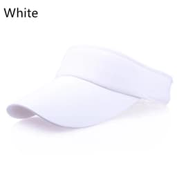 Men Women Hat Vizor Sun Visor Adjustable Sports Tennis Golf Headband Cap Unisex