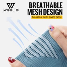 WRELS Women Men Elastic Sports Headbands Sweat Absorption Headdress Anti Slip Yoga Hair Band Quick Dry Yoga Running Sweatband
