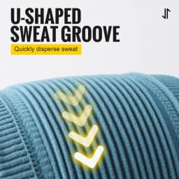 WRELS Women Men Elastic Sports Headbands Sweat Absorption Headdress Anti Slip Yoga Hair Band Quick Dry Yoga Running Sweatband