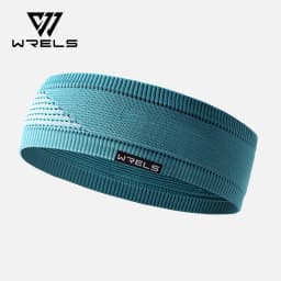 WRELS Women Men Elastic Sports Headbands Sweat Absorption Headdress Anti Slip Yoga Hair Band Quick Dry Yoga Running Sweatband
