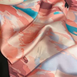 Artistic Print Silk Square Scarfs for Women Headscarf Soft Hijab All Seasons Decorate Fashion Neckerchief Female Foulard Bandana