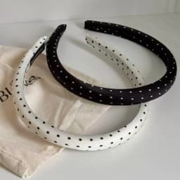 Retro Satin Polka Dot Sponge Headbands for Woman Fashion Temperament Hair Hoop Wash Face Hair Band Female Party Hair Accessories