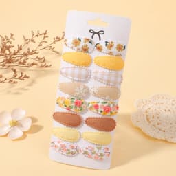 RAINBOW BOWS 16Pcs Sweet Mini Hair BB Hairclips Set Lovely Childrens Hairbangs Barrette Fresh Printing Hairgripes Gift Set