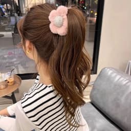 Autumn Winter New Solid Color Plush Grab Clip Hairpin Back Head Hair Shark Clip Girlfriends with Gentle Fashion Hair Accessories