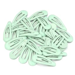 30pcs/lot 30mm Metal Enamel Colorful BB Hair Clips Cute Mini Hair Pins Snap Barrettes For Girls Y2K Hair Clips Hair Accessories
