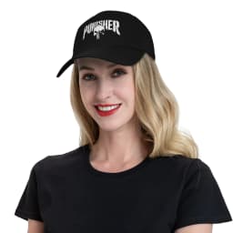 The Skull Head Skull tag grunge 2 Baseball Caps Men Women Sport Trucker Worker Cap Dad Hat Adjustable Polyester Racing Cap