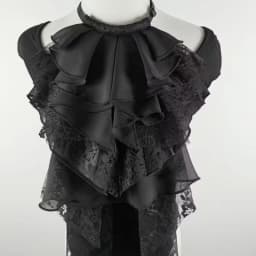 Multi Layered Lace Ruffled Fake Collar Detachable Decorative Collar Shirt Dress Party Neck Accessories