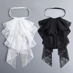 Multi Layered Lace Ruffled Fake Collar Detachable Decorative Collar Shirt Dress Party Neck Accessories