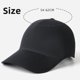New Design Seamless Baseball Cap Packable Lightweight Sports Hat Quick Drying Breathable Visor Cap