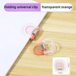 5/10/20/30Pcs Detachable Invisible Leg Shortening Clips Non-slip Pants Acrylic Buckle Edge Clip for Anti-drag Pants Hem Fixing