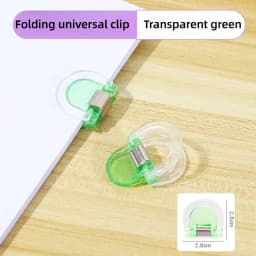 5/10/20/30Pcs Detachable Invisible Leg Shortening Clips Non-slip Pants Acrylic Buckle Edge Clip for Anti-drag Pants Hem Fixing