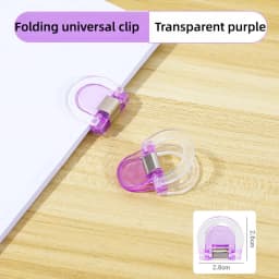 5/10/20/30Pcs Detachable Invisible Leg Shortening Clips Non-slip Pants Acrylic Buckle Edge Clip for Anti-drag Pants Hem Fixing