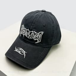 New Men Women Dark Style Embroidered Letters Baseball Hats Sunshade Personal Versatile Street Peaked Caps Retro Fashion Hip-hop