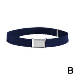 Kids Adjustable Elastic Waist Belt For Boys Girls Stretchable Children's Solid Color Belt Universal Comfort Waistband 2026