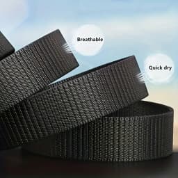 PAUL HUEMAN Automatic Buckle Belt, Tactical Belt For Men And Women
