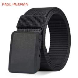 PAUL HUEMAN Automatic Buckle Belt, Tactical Belt For Men And Women